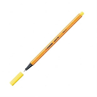 Stabilo Point 88 İnce Uçlu Keçeli Kalem 0.4 MM Sarı 88/44