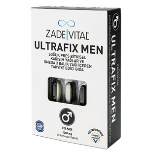 Zade Vital Ultrafix Men 40 Kapsül