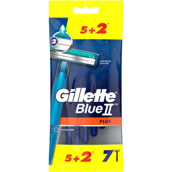 Gillette Blue2 Plus Kullan At Tıraş Bıçağı 7'li