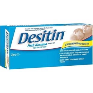 Desitin Pişik Kremi Hızlı Etki Mavi 50 ml