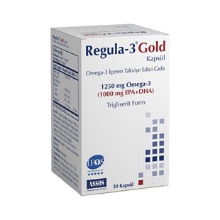 Regula-3 Gold Omega-3 1250 mg 30 Kapsül