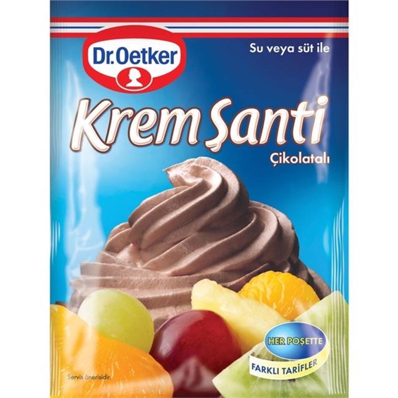 Dr.Oetker Krem Şanti Çikolatalı 80 gr