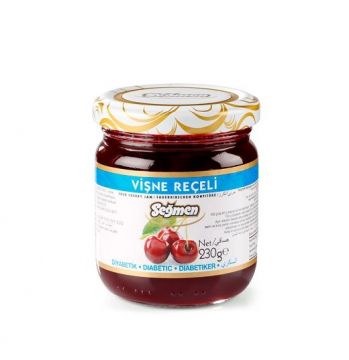 Seğmen Diyabetik Vişne Reçeli 230 Gr