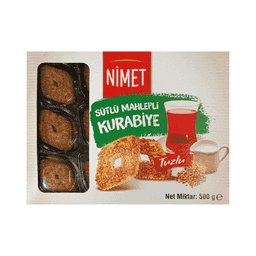 Nimet Sütlü Mahlepli Kurabiye 500 G
