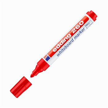 Edding Tahta Kalemi Yuvarlak Uçlu 1.5-3MM Kırmızı 260 ED26002