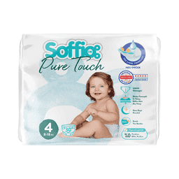 Soffio Pure Touch Maxi Çocuk Bezi 30'lu 8-18 kg
