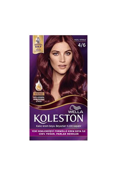 Wella Koleston Kit Saç Boyası 4/6 Kızıl Viyole
