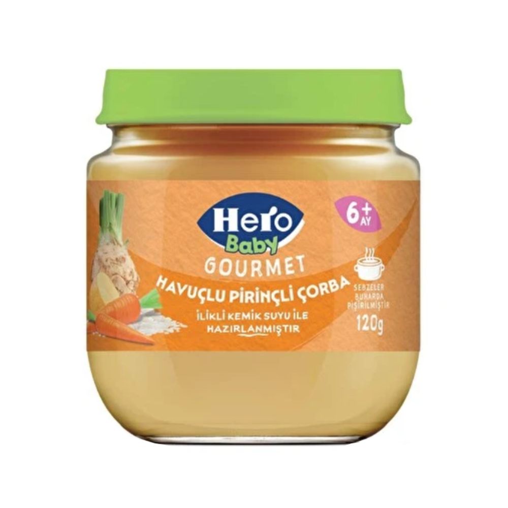 Hero Baby Kabaklı ve Pirinçli Çorba 120 gr