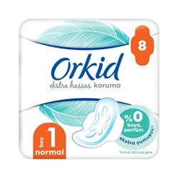 Orkid Extra Hassas Koruma Hijyenik Ped Normal 8li