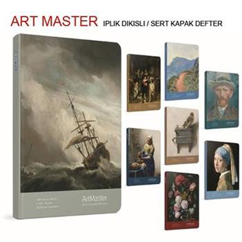 Gıpta Art Master İp.Dkş Sert Kapak Defter 17x24 120 Yp Ç.siz