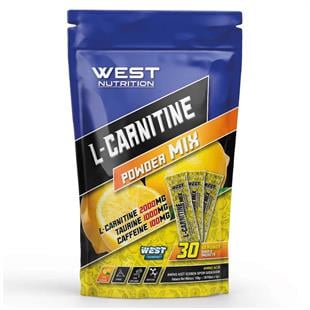 West Nutrition L-Karnitin Toz Limon 30 Saşe