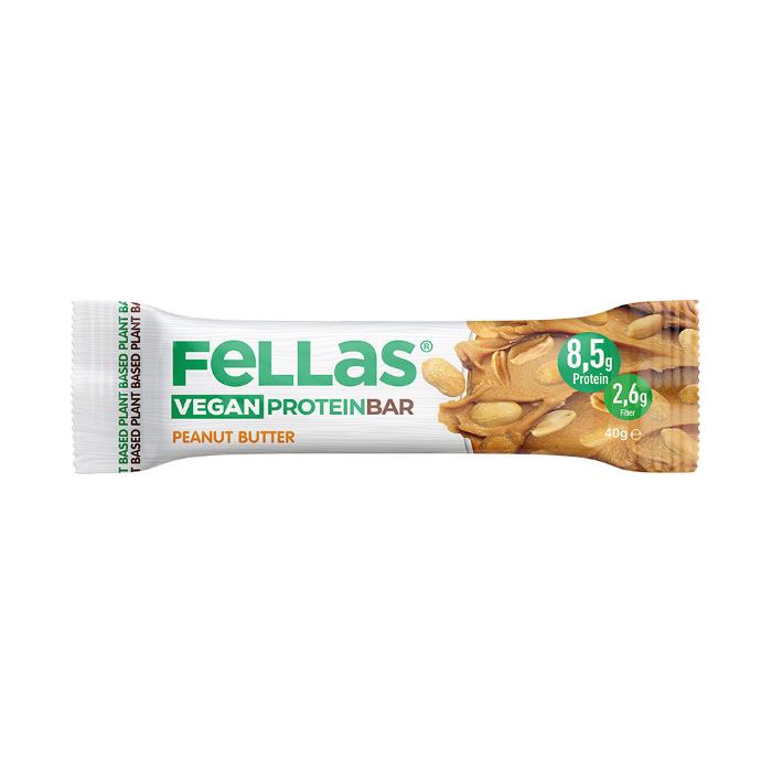 Fellas Vegan Protein Bar Yer Fıstığı Ezmesi 40 gr