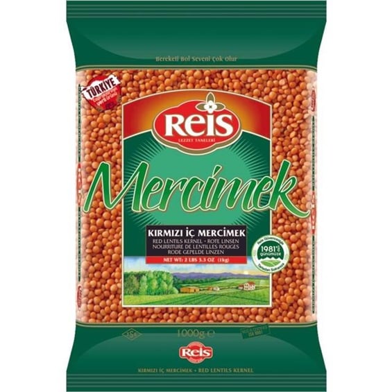 Reis Kırmızı Mercimek 1 kg