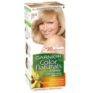 Garnier Color Natural Boya 9.13 Açık Küllü Sarı