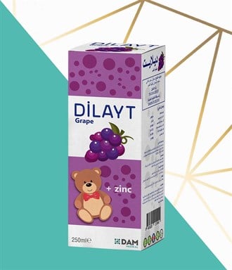 Dilayt Çinko Şurup Üzümlü 250 ml