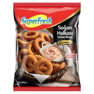 SüperFresh Soğan Halkası Gurme 450g