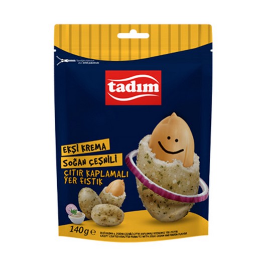 Tadım Fıstıxx Ekşi Krema & Soğanlı Yer Fıstığı 140 gr