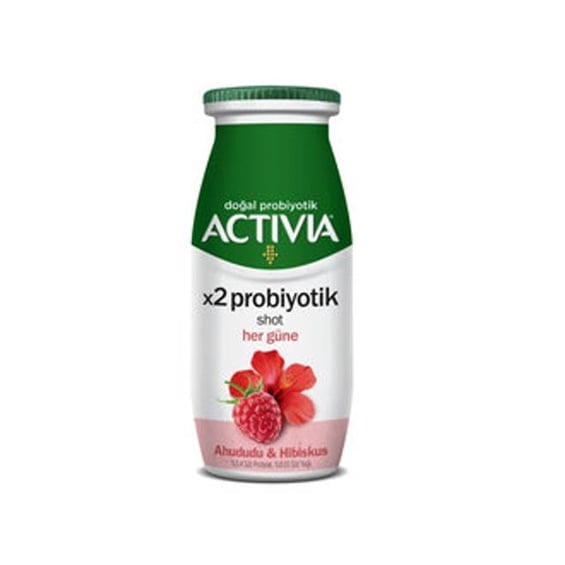 Danone Activia Probiyotik Shot Ahududu & Hibiskus 80 ml