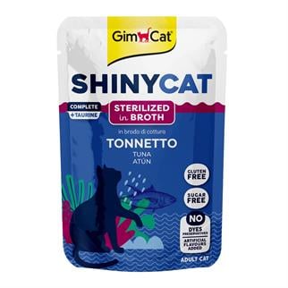 Gimcat Shinycat Sterilized Tuna Tonlu Kısır Kedi  Pouch Mama 70 gr