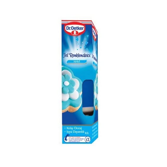 Dr.Oetker Jel Renklendirici Mavi 10 Gr