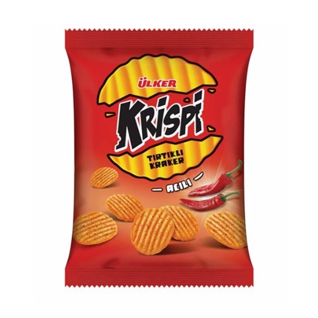 Ülker Krispi Tırtıklı Acılı 48 Gr