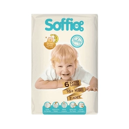Soffio Extra Large Çocuk Bezi 7'li 16+ Kg