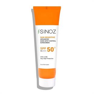 Sinoz Lekeli Ciltlere Özel Aydınlatıcı Yüksek Korumalı Yüz Güneş Kremi SPF50+ 50 ml