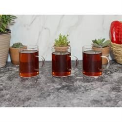 Mien Kulplu 3lü Çay Bardağı