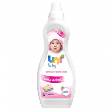 Uni Baby Konsantre Yumuşatıcı 1200ml Pudra kokulu