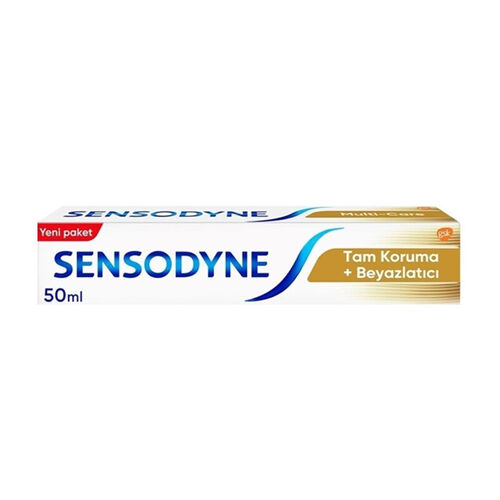 Sensodyene Diş Macunu Tam Koruma Beyazlatıcı 50 ml