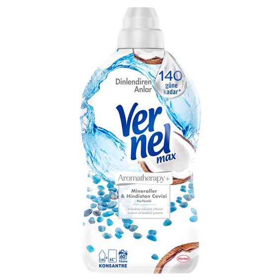 Vernel Max Yumuşatıcı MinerAl Hindistan Cevizi 1440 ml