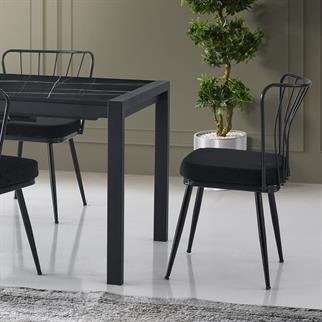 Karataş YZ-943 Yıldız Sandalye Bf-15/ Siyah