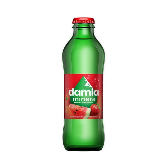 Damla Soda Çilek Karpuz 200 ml
