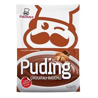 PAKMAYA PUDİNG ÇİKOLATALI BADEMLİ 115 G