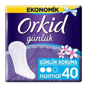Orkid Günlük Koruma Fresh Normal Hijyenik Kadın Pedi 40'lı