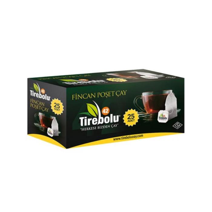 TİREBOLU 42 ÇAY FİNCAN PŞ 25Lİ 50GR