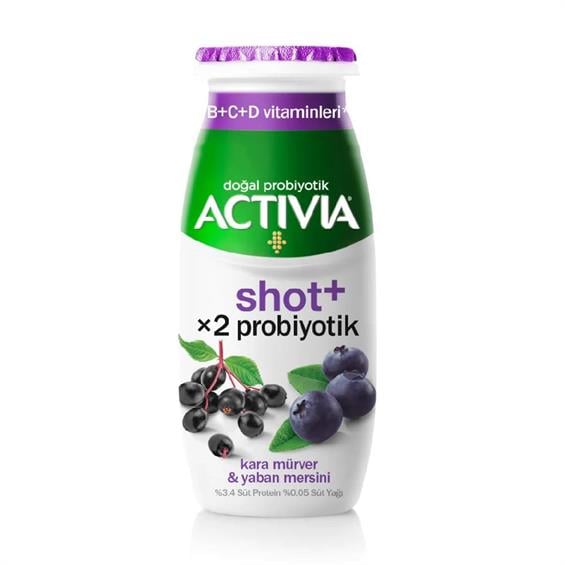 Activia Shot Mürver Ve Yaban Mersini 80 ml