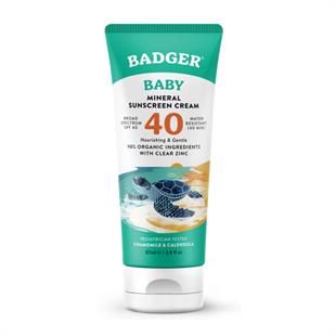 Badger Clear Zinc SPF40 87 ml