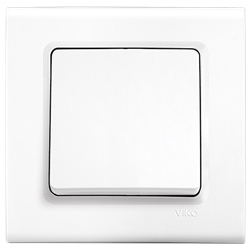 Viko Beyaz Anahatar Kod:9044001 (Çerçeve Hariç)