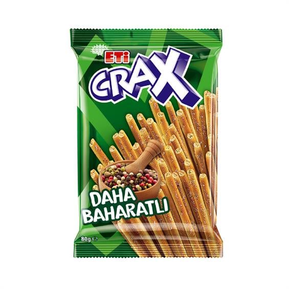 Eti Crax Baharatlı Çubuk Kraker 80 gr