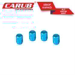 Carub Sibop Kapağı 4 Lü Mavi Vakum