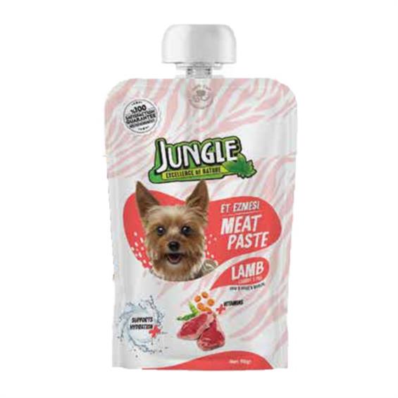 Jungle Köpek Et Ezmesi Kuzu ve Havuçlu 90 gr