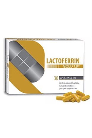 Lactoferrin Gold 1.8 30 Kapsül