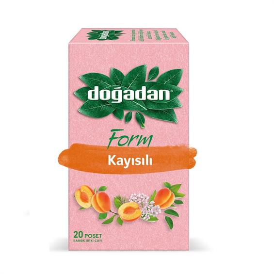 Doğadan Form Kayısılı Bardak Çay 36 Gr