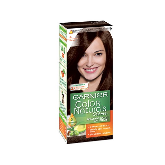 Garnier Color Naturals Saç Boyası Kahve No 4