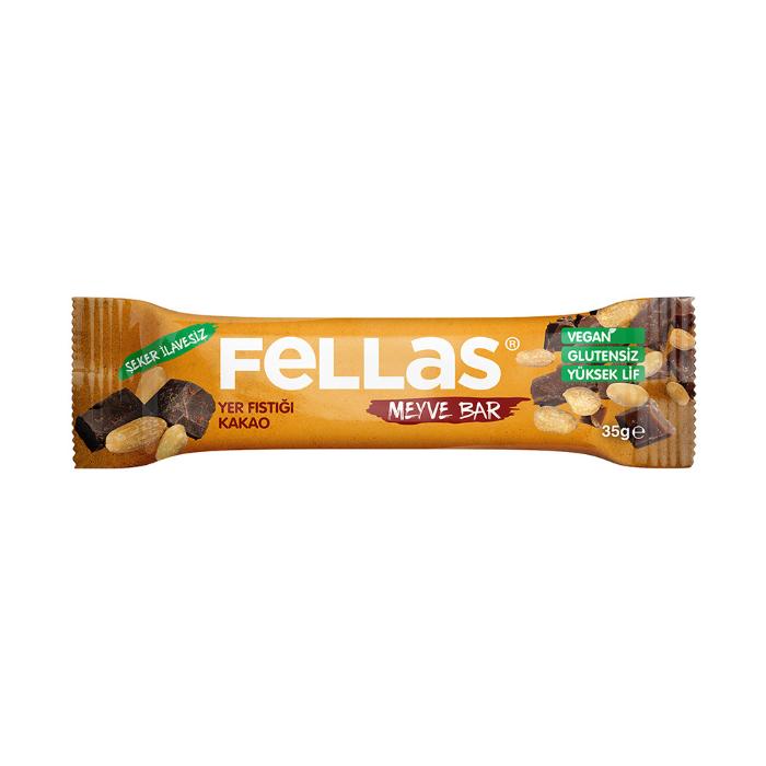 Fellas Meyve Bar Yer Fıstığı Kakao 35 gr