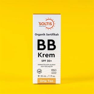 Soltis Organik SPF30+ Orta Ton BB Krem 30 ml