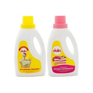 Dalin Deterjan 1.5 lt + Dalin Yumuşatıcı 1.5 lt