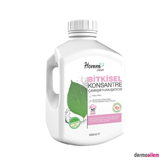 Homm Clean Bitkisel Konsantre Çamaşır Yumuşatıcısı 1 L
