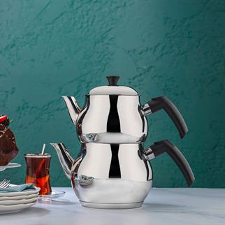 Schafer Base Çelik Çaydanlık Takımı -4 Parça-Inox